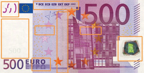500 EURO FALSCHGELD